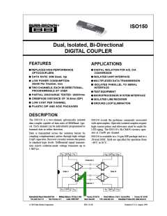 浏览型号ISO150的Datasheet PDF文件第1页