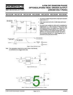 浏览型号MOC3011SR2VM的Datasheet PDF文件第5页