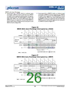 浏览型号MT48LC8M8A2的Datasheet PDF文件第26页