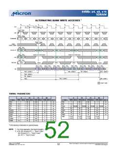 浏览型号MT48LC8M8A2的Datasheet PDF文件第52页