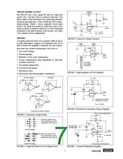 浏览型号OPA129的Datasheet PDF文件第7页