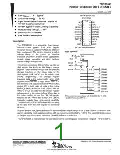 浏览型号TPIC6B595N的Datasheet PDF文件第1页