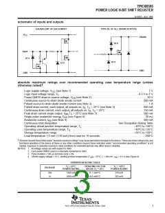浏览型号TPIC6B595N的Datasheet PDF文件第3页