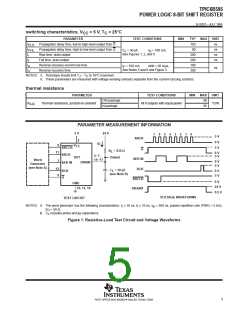 浏览型号TPIC6B595N的Datasheet PDF文件第5页