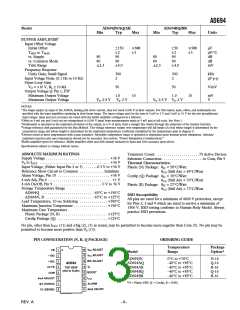浏览型号AD694AQ的Datasheet PDF文件第3页