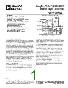 浏览型号AD9807JS的Datasheet PDF文件第1页