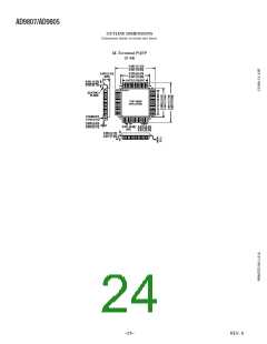 浏览型号AD9807JS的Datasheet PDF文件第24页
