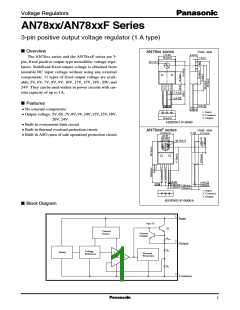 浏览型号AN7805的Datasheet PDF文件第1页