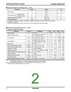 浏览型号AN7805的Datasheet PDF文件第2页