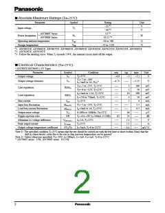 浏览型号AN7905T的Datasheet PDF文件第2页