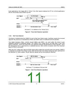 浏览型号CMX612的Datasheet PDF文件第11页