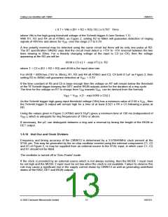 浏览型号CMX612的Datasheet PDF文件第13页