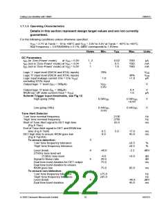浏览型号CMX612的Datasheet PDF文件第22页