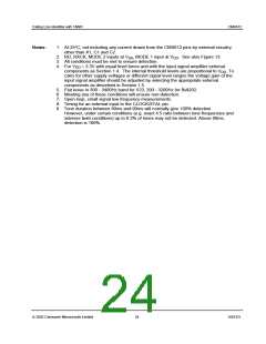 浏览型号CMX612的Datasheet PDF文件第24页