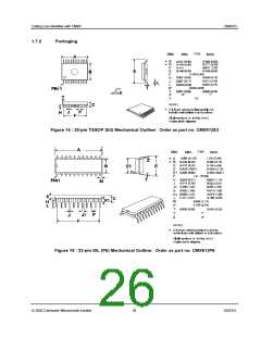 浏览型号CMX612的Datasheet PDF文件第26页