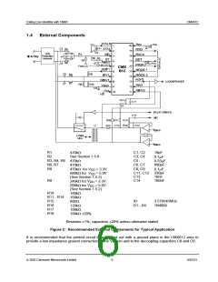 浏览型号CMX612的Datasheet PDF文件第6页