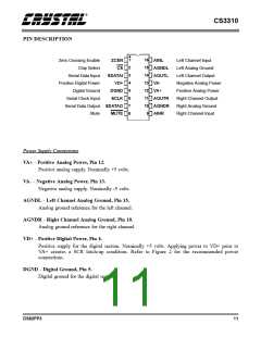 浏览型号CS3310的Datasheet PDF文件第11页