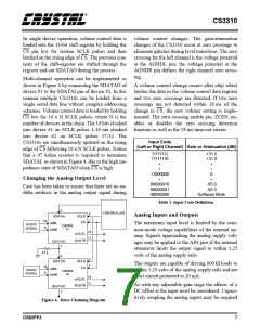 浏览型号CS3310的Datasheet PDF文件第7页