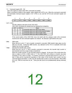 浏览型号CXD1185CR的Datasheet PDF文件第12页
