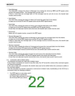 浏览型号CXD1185CR的Datasheet PDF文件第22页