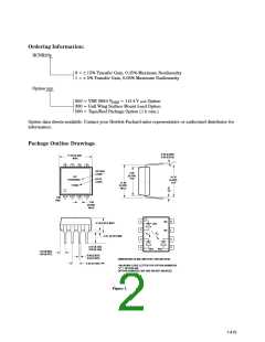 浏览型号HCNR200的Datasheet PDF文件第2页