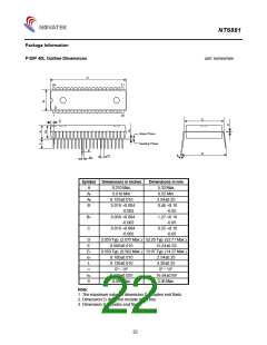 浏览型号NT6881的Datasheet PDF文件第22页