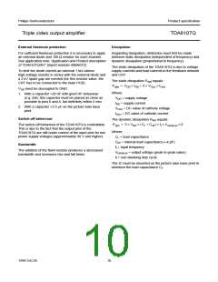 浏览型号TDA6107Q的Datasheet PDF文件第10页