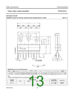 浏览型号TDA6107Q的Datasheet PDF文件第13页