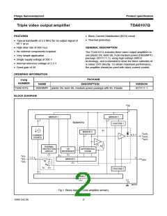 浏览型号TDA6107Q的Datasheet PDF文件第2页
