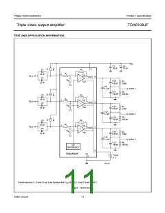 浏览型号TDA6108的Datasheet PDF文件第11页