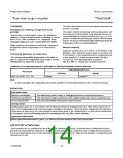 浏览型号TDA6108的Datasheet PDF文件第14页