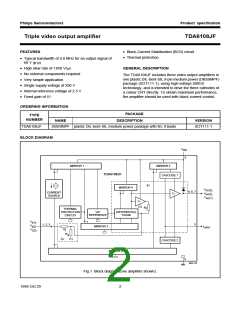 浏览型号TDA6108的Datasheet PDF文件第2页