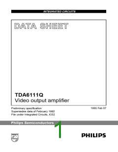 浏览型号TDA6111Q的Datasheet PDF文件第1页
