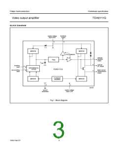 浏览型号TDA6111Q的Datasheet PDF文件第3页