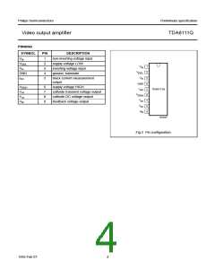 浏览型号TDA6111Q的Datasheet PDF文件第4页