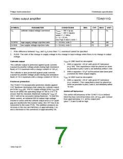 浏览型号TDA6111Q的Datasheet PDF文件第7页