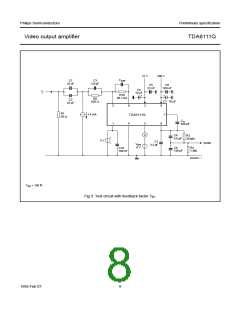 浏览型号TDA6111Q的Datasheet PDF文件第8页