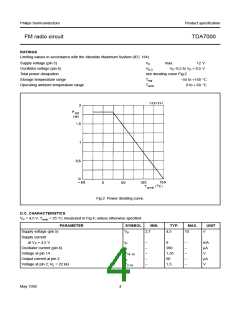 浏览型号TDA7000的Datasheet PDF文件第4页