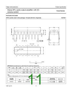 浏览型号TDA7053A的Datasheet PDF文件第11页