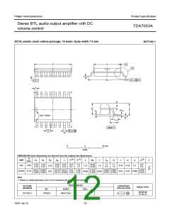 浏览型号TDA7053A的Datasheet PDF文件第12页