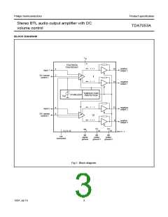 浏览型号TDA7053A的Datasheet PDF文件第3页