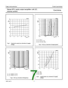 浏览型号TDA7053A的Datasheet PDF文件第7页
