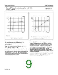 浏览型号TDA7053A的Datasheet PDF文件第9页