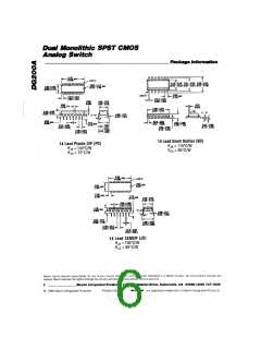 浏览型号DG200ACJ的Datasheet PDF文件第6页