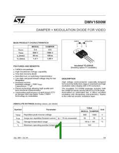 浏览型号DMV1500M的Datasheet PDF文件第1页