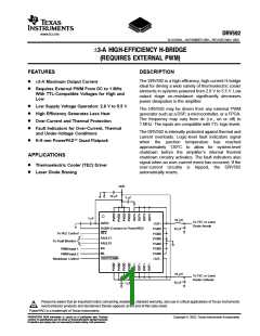 浏览型号DRV592的Datasheet PDF文件第1页