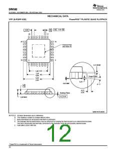 浏览型号DRV592的Datasheet PDF文件第12页