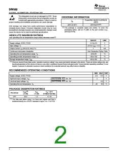 浏览型号DRV592的Datasheet PDF文件第2页