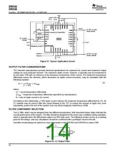 浏览型号DRV593VFPR的Datasheet PDF文件第14页