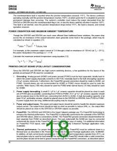 浏览型号DRV593VFPR的Datasheet PDF文件第18页